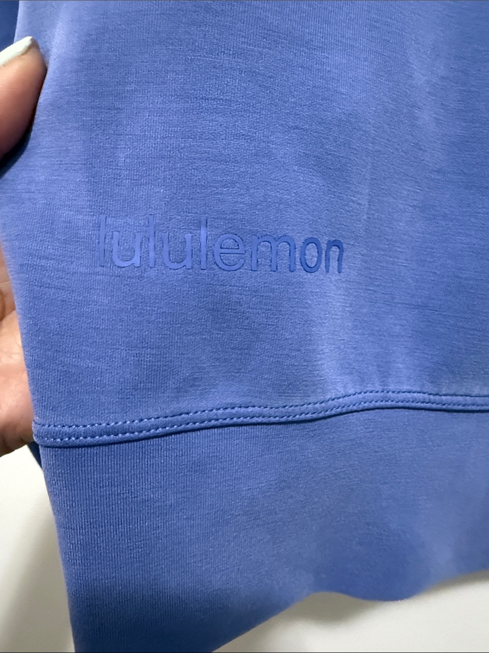 lululemon athletica Cropped Crewneck Sweatshirt - Periwinkle - Picture 5 of 7